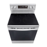 Estufa Eléctrica LG LREL6323S l 6.3P? de convección con ventilador habilitada para Wi-Fi inteligente con Air Fry y EasyClean®