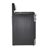 Estufa a gas de convección LG | Wi-Fi inteligente | 5.8 pies cúbicos con Air Fry y EasyClean® | 5 Quemadores | Ventilador en el horno | Acero inoxidable