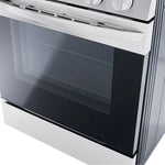 Estufa a gas de convección LG | Wi-Fi inteligente | 5.8 pies cúbicos con Air Fry y EasyClean® | 5 Quemadores | Ventilador en el horno | Acero inoxidable