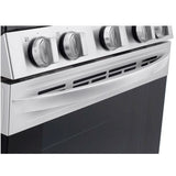 Estufa a gas de convección LG | Wi-Fi inteligente | 5.8 pies cúbicos con Air Fry y EasyClean® | 5 Quemadores | Ventilador en el horno | Acero inoxidable