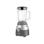 Black & Decker 2-EN-1 | Procesador de Alimentos y Licuadora | Model: FP5501 | Licuadora 600 watts de potencia | Recipiente de procesamiento de 10 tazas Jarra licuadora de vidrio de 1 5 L 2 velocidades pulso
