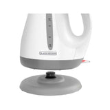Black & Decker JKC681 | Tetera 2000 watts | Capacidad 1 7 | lt Base giratoria de 360 | 730 Apagado autom tico Sistema Anti Goteo Guardacable | Balnco