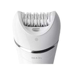 Phillips Epilator Series 8000 Wet & Dry epilator BRE710/00 DEPILADORA DE MUJER CON 4 ACCESORIOS ESTUCHE ACCESORIO PARA ESTIRAR LA PIEL CABEZAL DE AFEITADO