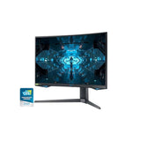 Samsung | Monitor para juegos | Odyssey G7 de 27" | con pantalla curva 1000R | Negro