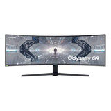 Samsung Monitor | Odyssey G9 DQHD de 49" | con pantalla curva 1000R | Blanco