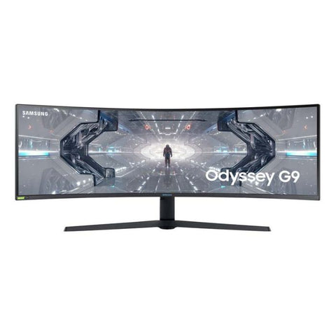 Samsung Monitor | Odyssey G9 DQHD de 49" | con pantalla curva 1000R | Blanco