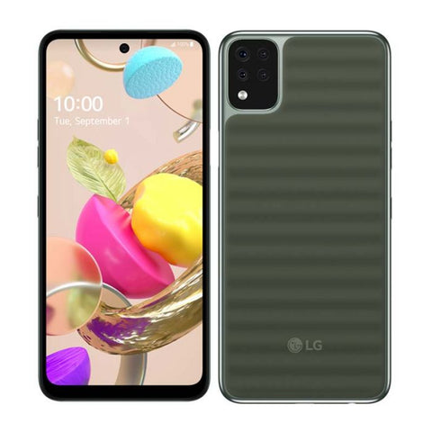 Smartphone LG K42 I Capacidad 64GB | Pantalla 6.6'' HD+ I Quad Cámera | Dual SIM | Color Verde