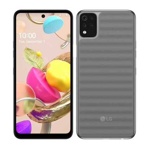 Smartphone LG K42 I Capacidad 64GB | Pantalla 6.6'' HD+ I Quad Cámera | Dual SIM | Color Gris