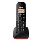 TELÉFONO INALÁMBRICO DECT PANASONIC | LCD 1.4" | BLOQUEO DE LLAMADAS | CALLER ID | ROJO