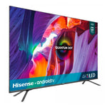Hisense 55¨| Smart TV | 4K ULED | Android OS | ATSC | 4 HDMI | 2 USB | Wifi | AC | Bluetooth | Motion Rate 240Mhz | Dolby Vision Atmos | Voice Remote | 3 Años De Garantia | Negro