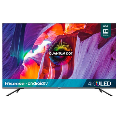 Hisense 55¨| Smart TV | 4K ULED | Android OS | ATSC | 4 HDMI | 2 USB | Wifi | AC | Bluetooth | Motion Rate 240Mhz | Dolby Vision Atmos | Voice Remote | 3 Años De Garantia | Negro