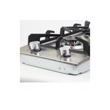 ESTUFA 30 CM A GAS ACERO INOXIDABLE 2 QUEMADORES V LVULAS DE SEGURIDAD PARRILLA DE HIERRO COLADO PERILLAS DE ACERO ENCENDIDO ELECTRICO VOLTAJE 110V