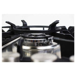 DRIJA ESTUFA Empotrable | 76CM A GAS ACERO INOXIDABLE | 5 QUEMADORES | 5 Válvulas de Seguridad | Parrillas de Hierro Colado| Perillas Metálicas | Parrillas de Hierro Colado | ENCENDIDO ELECTRICO | VOLTAJE 110V 240V