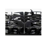DRIJA ESTUFA Empotrable| 60CM A GAS VITRO | 4 QUEMADORES | VÁLVULAS DE SEGURIDAD | PERILLAS DE ACERO PARRILLA DE HIERRO | COLADO ENCENDIDO ELECTRICO | VOLTAJE 110V 240V