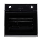 DRIJA | HORNO GAS | GRILL 60 CM | CAP 72 LITROS | ACERO MULTIFUNCIONAL CON 4 FUNCIONES DE CAL | CONTROL ELECTRÓNICO Y MECÁNICO | TEMPORIZADOR | NEGRO
