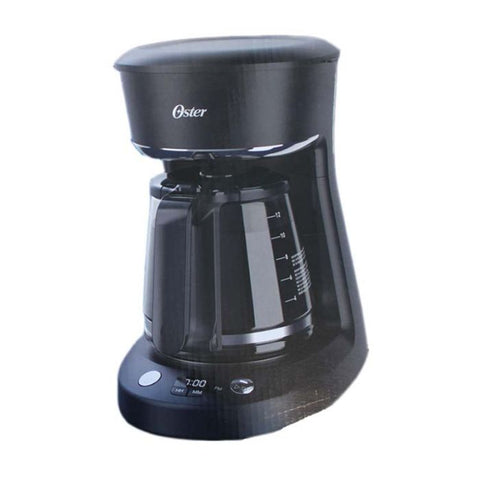 OSTER | CAFETERA |12 TAZAS | PROGRAMABLE FILTRO PERMANENTE | Negra