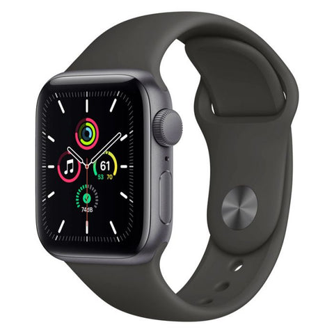 Apple Watch SE GPS 40mm | Aluminum Case with Black Sport Band | Space Gray