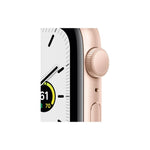 Apple Watch SE GPS 44mm Gold Aluminum Case with Pink Sand Sport Band