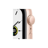 Apple Watch SE GPS 44mm Gold Aluminum Case with Pink Sand Sport Band