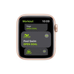 Apple Watch SE GPS 44mm Gold Aluminum Case with Pink Sand Sport Band