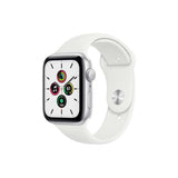 Apple Watch | SE GPS | 44mm | Aluminum Case with White Sport Band | Plata