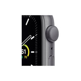 Apple Watch SE GPS 44mm Space Gray Aluminum Case with Black Sport Band