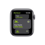 Apple Watch SE GPS 44mm Space Gray Aluminum Case with Black Sport Band