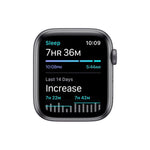 Apple Watch SE GPS 44mm Space Gray Aluminum Case with Black Sport Band
