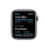 Apple Watch SE GPS 44mm Space Gray Aluminum Case with Black Sport Band