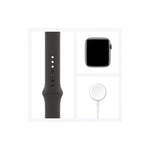 Apple Watch SE GPS 44mm Space Gray Aluminum Case with Black Sport Band
