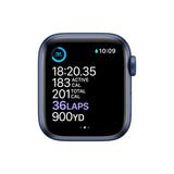 Apple Watch S6 GPS 40mm Blue Aluminum Case with Deep Navy Sport Band