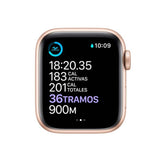Apple Watch S6 | GPS | 40mm | Oro Aluminum Case with Rasado Sand Sport Band | Rasado