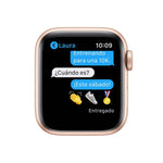 Apple Watch S6 | GPS | 40mm | Oro Aluminum Case with Rasado Sand Sport Band | Rasado