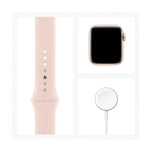 Apple Watch S6 | GPS | 40mm | Oro Aluminum Case with Rasado Sand Sport Band | Rasado