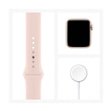 Apple Watch S6 | GPS | 40mm | Oro Aluminum Case with Rasado Sand Sport Band | Rasado