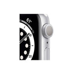 Apple Watch S6 GPS 40mm Silver Aluminum Case with White Sport Band