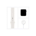 Apple Watch S6 GPS 40mm Silver Aluminum Case with White Sport Band