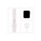 Apple Watch S6 GPS 40mm Silver Aluminum Case with White Sport Band