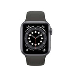 Apple Watch | S6 GPS | 40mm | Aluminum Case with Black Sport Band | Gris espacial