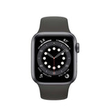 Apple Watch | S6 GPS | 40mm | Aluminum Case with Black Sport Band | Gris espacial