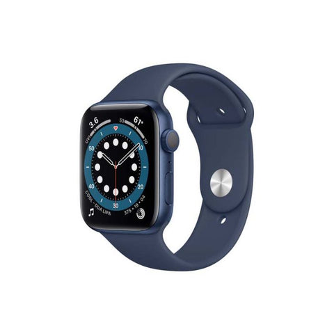 Apple Watch | S6 GPS 44mm | Aluminum Case with Deep Navy Sport Band | Azul