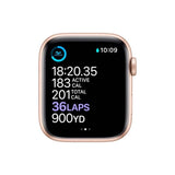 Apple Watch S6 | GPS | 44mm | Oro Aluminum Case with Rosado Sand Sport Band | Rosado