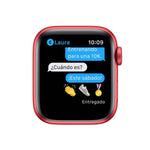 Apple Watch | S6 GPS | Sport Band | 44mm | Aluminum Case with PRODUCT ROJO | Rojo