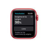 Apple Watch | S6 GPS | Sport Band | 44mm | Aluminum Case with PRODUCT ROJO | Rojo