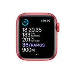 Apple Watch | S6 GPS | Sport Band | 44mm | Aluminum Case with PRODUCT ROJO | Rojo