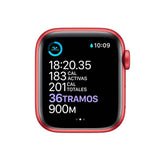 Apple Watch | S6 GPS | Sport Band | 44mm | Aluminum Case with PRODUCT ROJO | Rojo