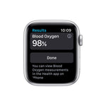 Apple Watch S6 GPS 44mm Silver Aluminum Case with White Sport Band