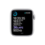 Apple Watch S6 GPS 44mm Silver Aluminum Case with White Sport Band