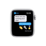 Apple Watch S6 GPS 44mm Silver Aluminum Case with White Sport Band