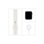 Apple Watch S6 GPS 44mm Silver Aluminum Case with White Sport Band